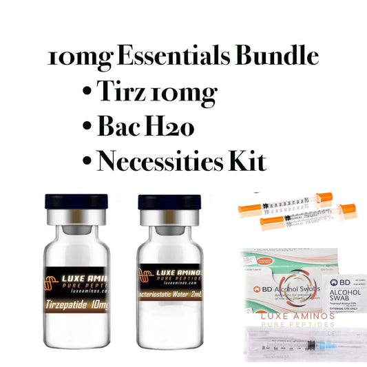 Tirzpeptide 10mg Essential Bundle!